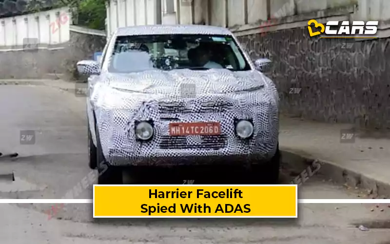 Tata Harrier Facelift With ADAS And Updated Design Spotted